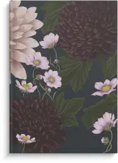 Notebook lined A5 Garden Dreams Dahlia 