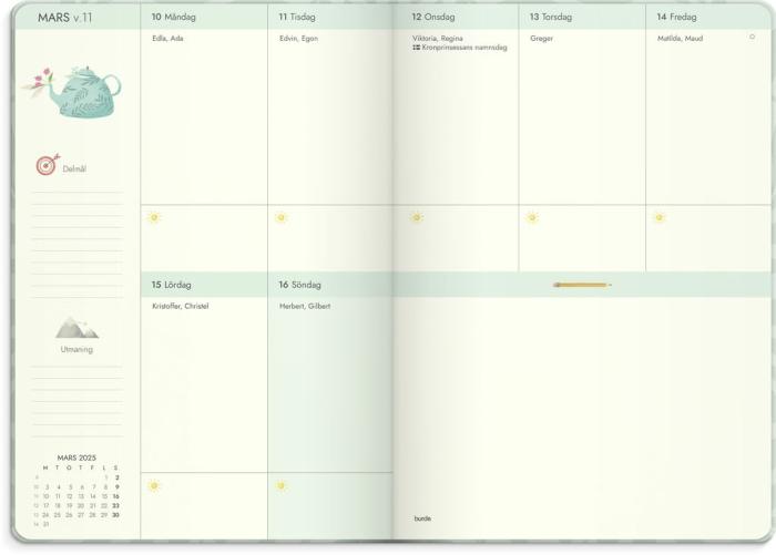 Kalender 2025 Life Planner Dream & Do