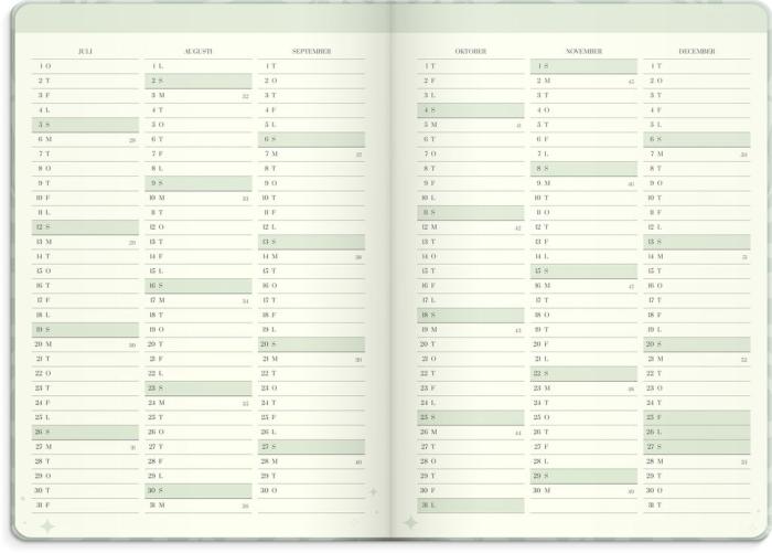 Kalender 2025 Life Planner Dream & Do