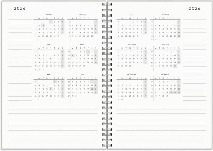 Kalender Plan More 2026-2027