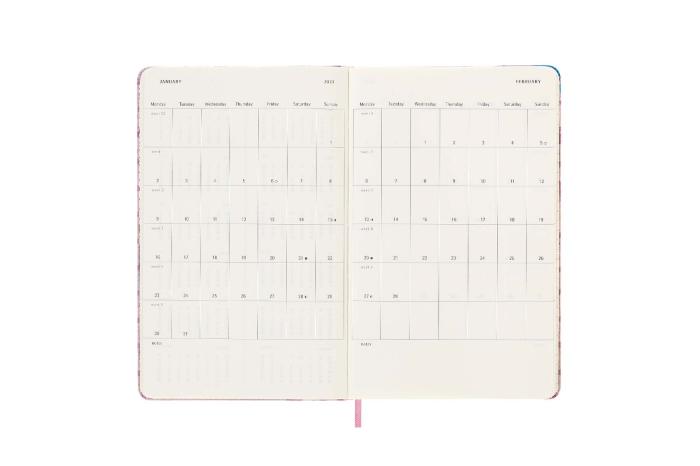 Moleskine Veckokalender L Sakura Hard 2022-2023