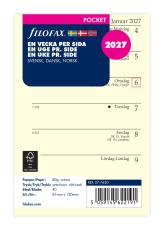 Filofax Dagbok Pocket V/S 2027
