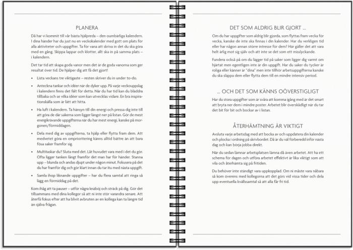 Kalender Få det gjort 2026-2027