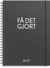 Kalender F&aring; det gjort 2026-2027