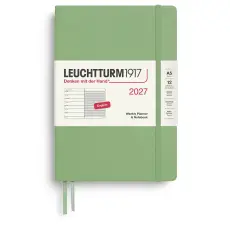 Kalender Leuchtturm1917 A5 vecka/notes Sage 2027