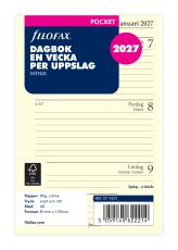Filofax Dagbok Pocket 2027 V/U SWE
