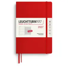 Kalender Leuchtturm1917 A5 vecka/notes Cherry 2027