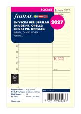 Filofax Dagbok Pocket Vertikal 2027