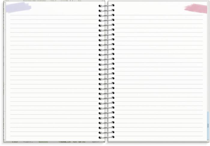 Kalender 2025 Life Organizer grön 