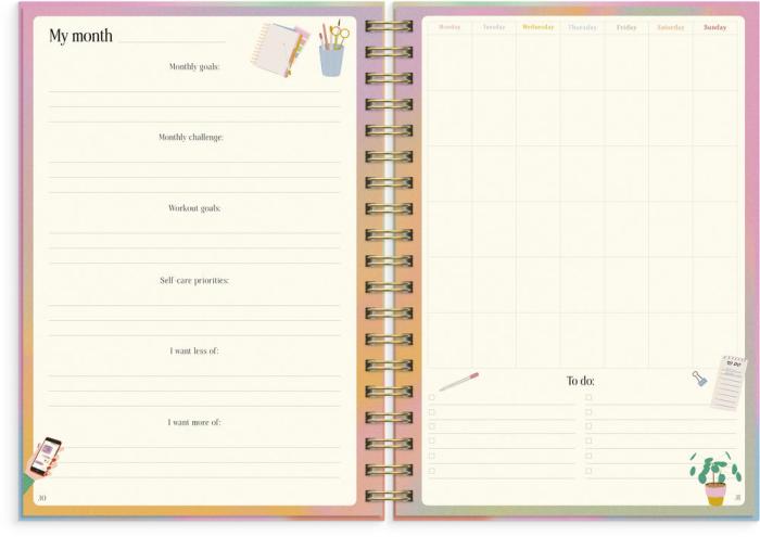 The Self Care Planner 