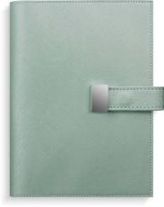 Compact Systemkalender grönt konstläder Forano 2023