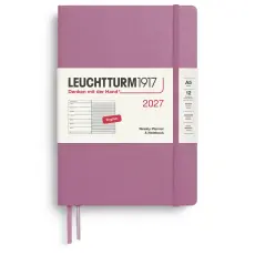 Kalender Leuchtturm1917 A5 vecka/notes Dusty Rose 2027