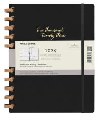 Spiral Planner 2023 XXL Black