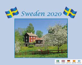 Burde Publishing AB Väggkalender Sweden med kuvert 2020 - Kalenderkungen.se