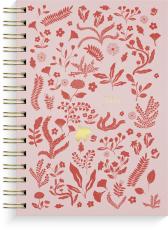 Notebook A5 Pink Botanical 