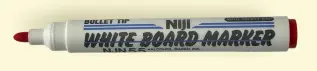 Whiteboardpenna Niji Röd skuren spets 