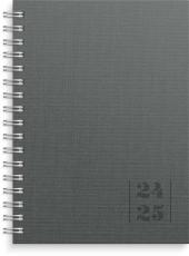 Kalender Senator A6 Textile grå 2024-2025