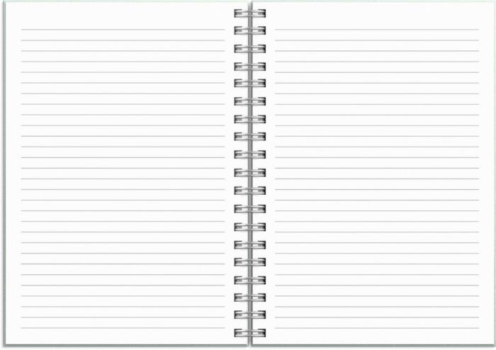 Kalender Senator A6 Textile grön 2024-2025