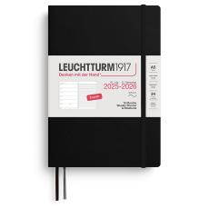 Kalender Weekly Planner/Notebook 18m 25-26 A5 Black