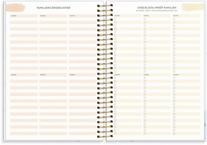 Kalender 2025 Life Organizer Family Planner