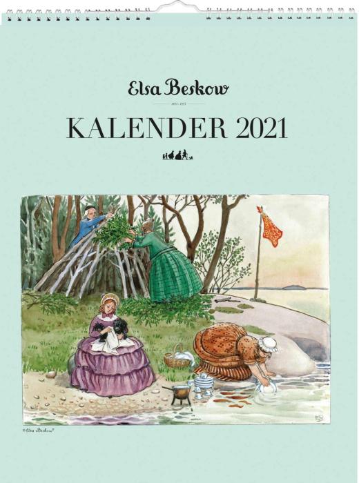 Väggkalender Elsa Beskow 2021