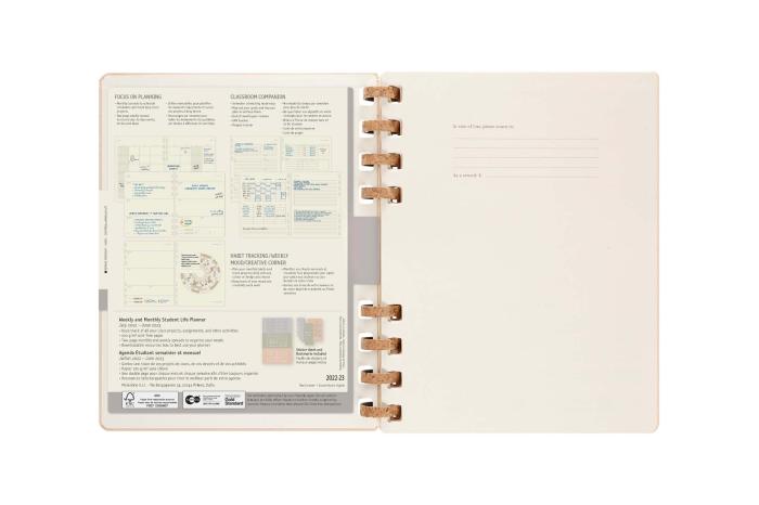 Spiral Academic Planner 22/23 XL Sand