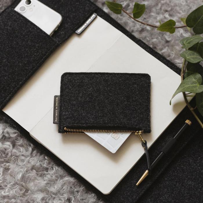 Plånbok PAP Transparent Black 