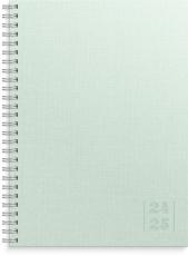 Kalender Senator A5 Textile grön 2024-2025