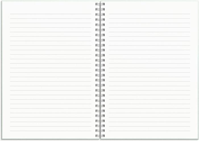 Kalender Senator A5 Textile grön 2024-2025
