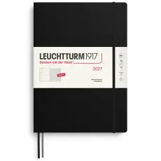 Kalender Leuchtturm1917 Vecka/notes A4+ Black 2027