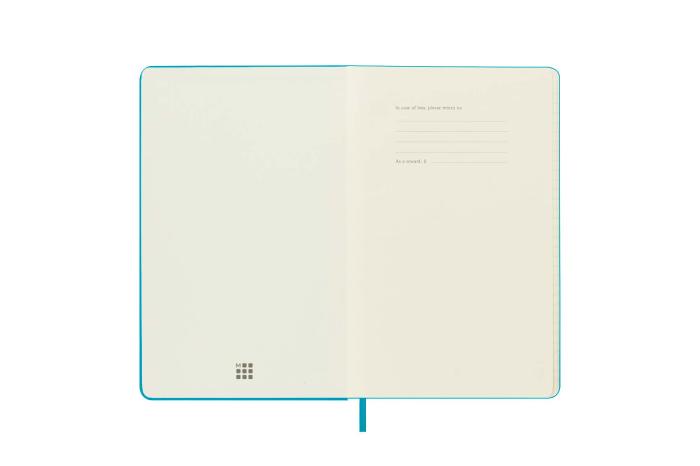 Moleskine Veckokalender L Manganese Blue Hard 2022-2023
