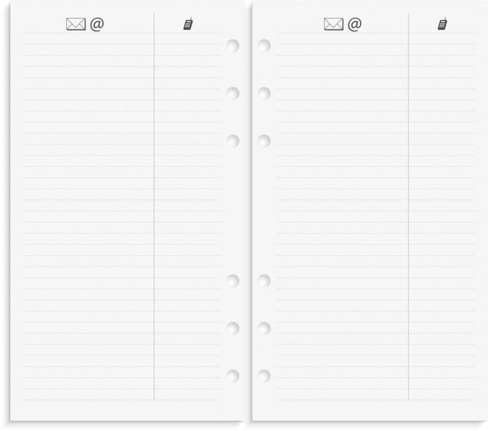 Regent Systemkalender svart konstläder 2023