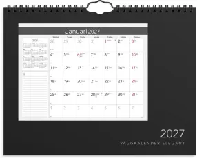 V&auml;ggkalender elegant 2027