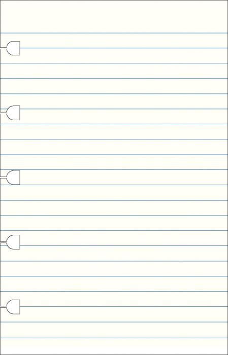 Extrablad linjerade till Filofax Notebook Pocket 