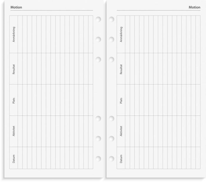Regent Systemkalender svart skinn 2023