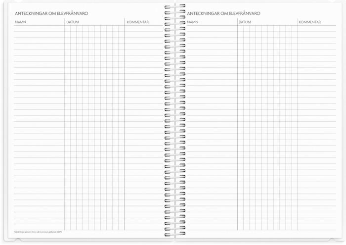 Lärarkalender förskolan 2026-2027