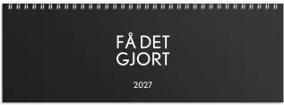 Bordsalmanackan F&aring; det gjort 2027
