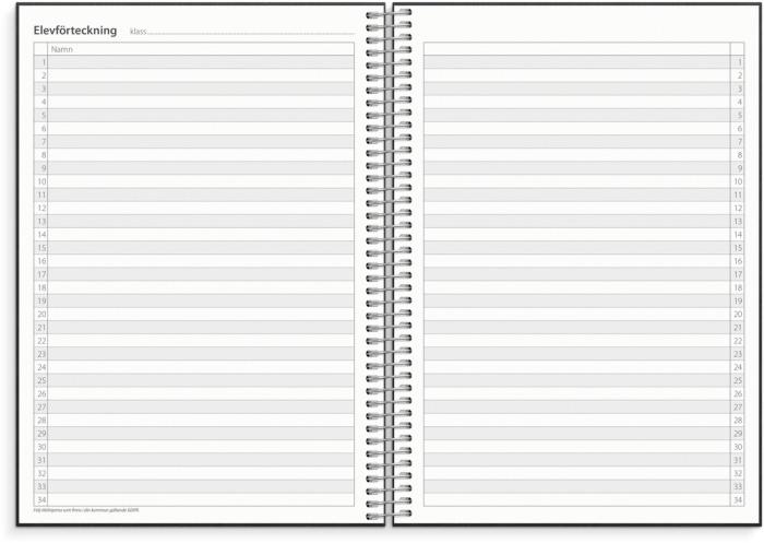 Noteringskalendern för lärare 2026-2027