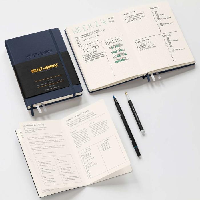 Leuchtturm Bulletjournal A5 dotted Blue