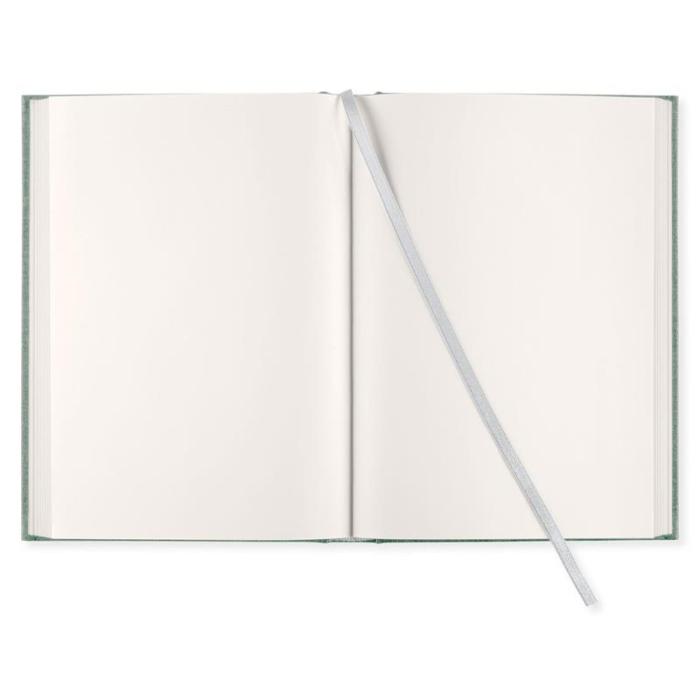 Olinjerad Blank Book A5 256 sidor Misty Green