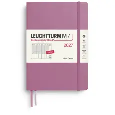 Kalender Leuchtturm1917 A5 vertikalt veckouppslag Dusty Rose 2027