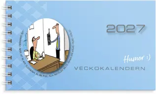 Veckokalendern Humor 2027