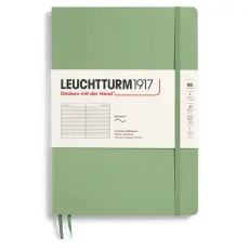 Leuchtturm Notebook B5 Soft 123s Sage Linjerad