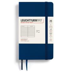 Anteckningsbok Leuchtturm1917 Soft A6 Navy Ruled