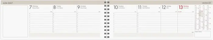 Stor Plankalender Trend 2027