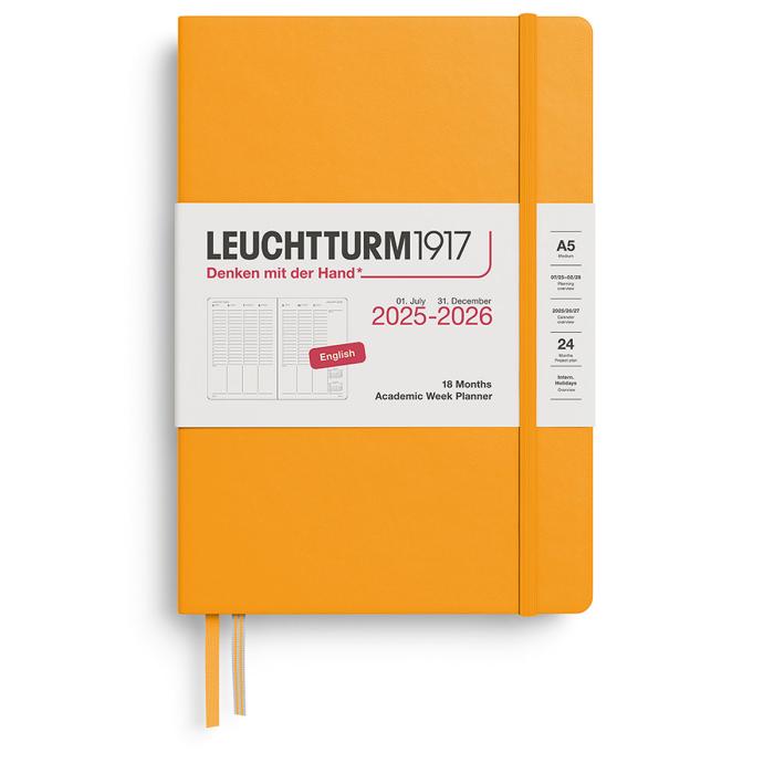 Kalender Week Planner hard 18m 25-26 A5 Rising Sun