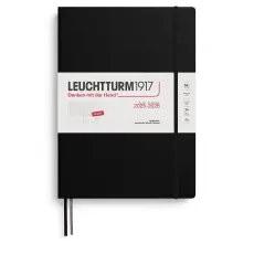 Week Planner 18m 25-26 A4+ Black