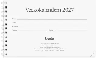 Veckokalendern refill 2027