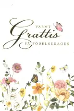 Gratulationskort blommor