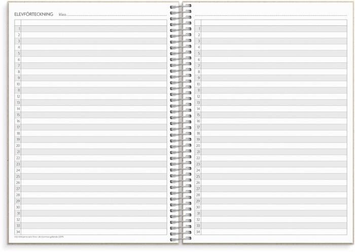 Lärarkalendern horisontell 2026-2027